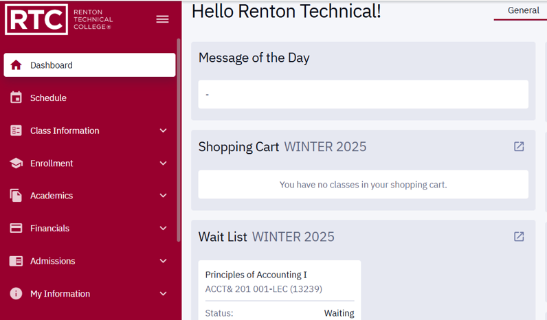 ctclink dashboard