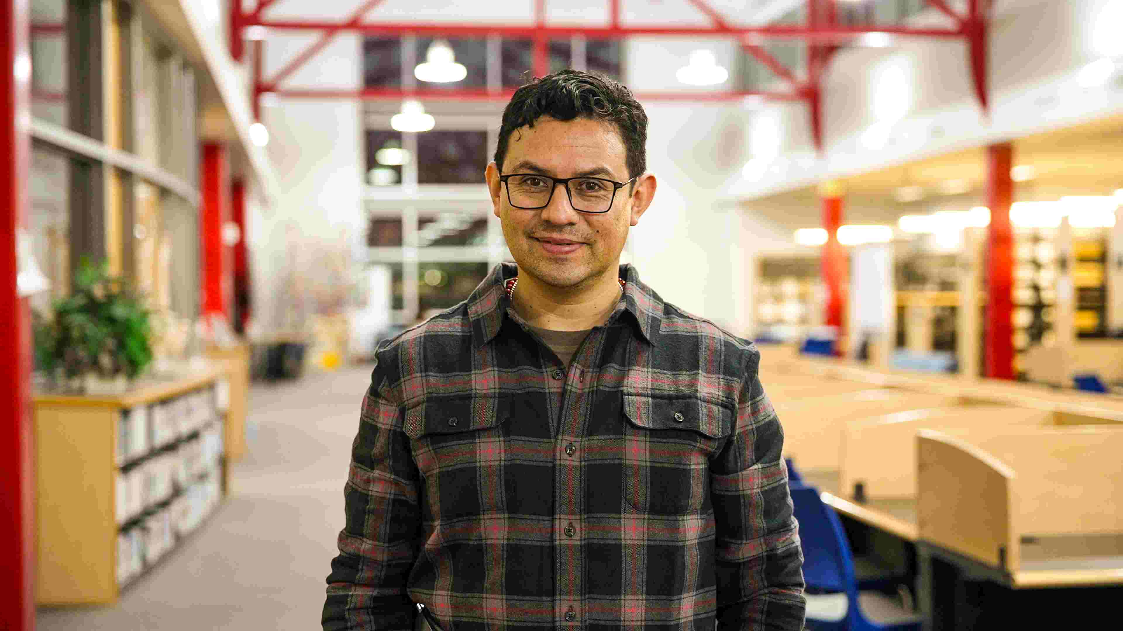 Santiago Regalado in the RTC Library