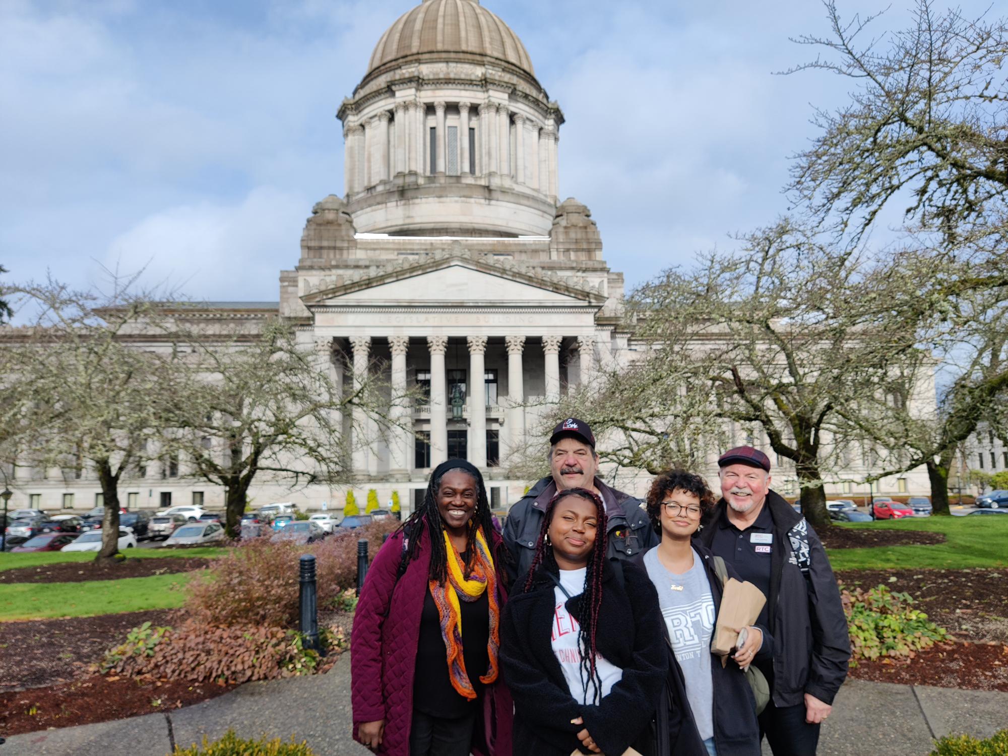 RTC's ASG team at the Washington State Capitol