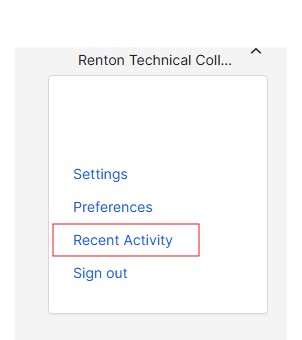 Okta Recent Activity Okta Recent Activity