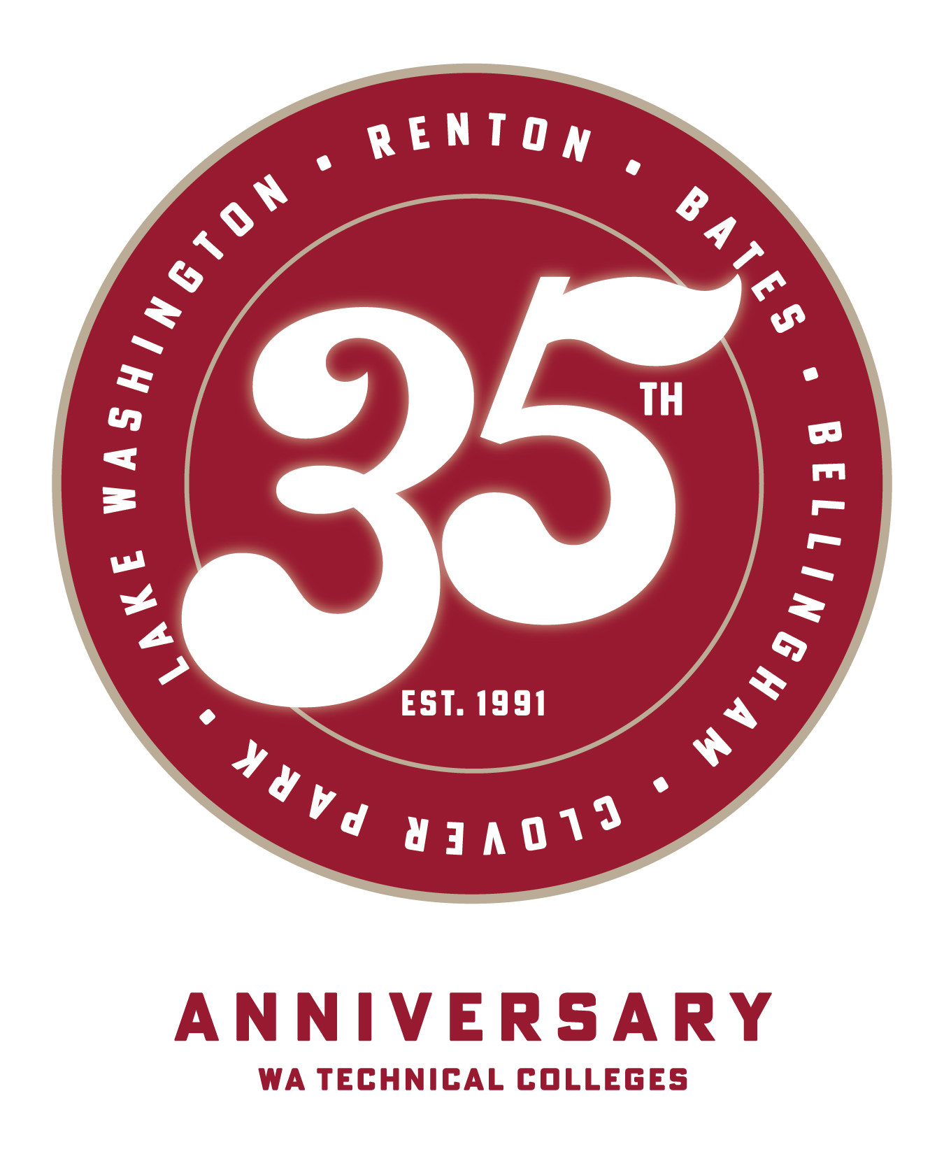 35th Anniversary logo for Technical Colleges