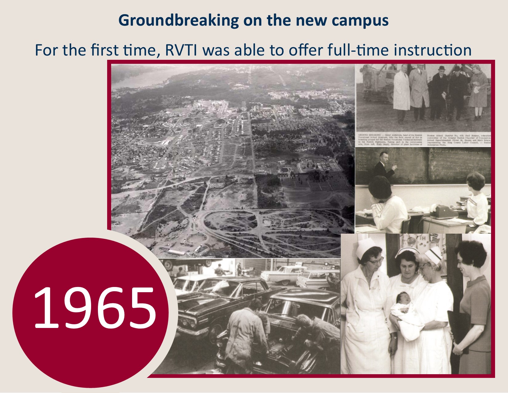 1965 groundbreaking